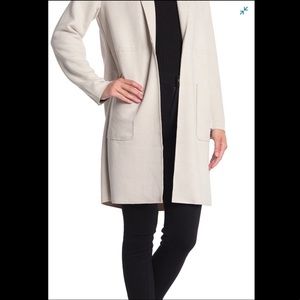 Grey Faux Suede Mid Jacket